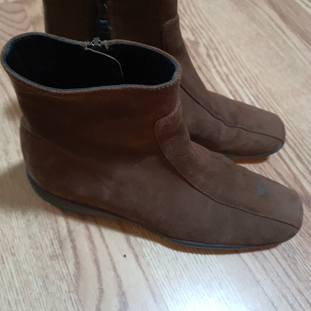 Prada Suede ankle boots